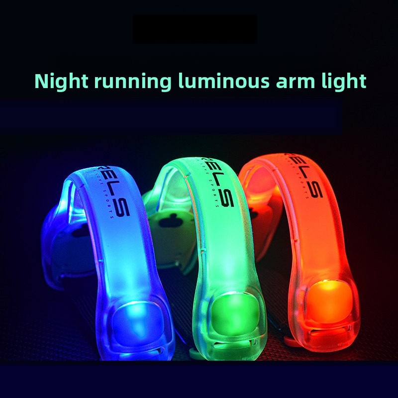 Running Gear Outdoor - Wiederaufladbares LED-Leuchtarmband/-beinband – Sicherheitswarnband für Nachtlauf