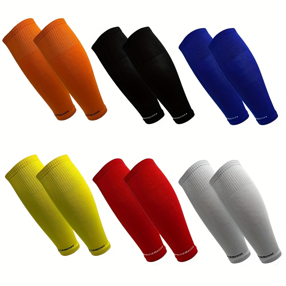 Compression Calf Sleeve - 1 Paar Kompressions-Fußballsocken-Abdeckungen, Kompressions-Beinstulpen, schweißabsorbierende Wadensocken