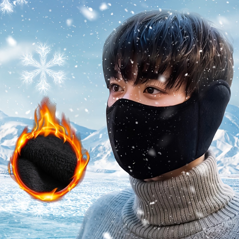 Running Gear For Cold Weather - 1 Stück Winter-Fahrrad-Gesichtsmaske mit Frostschutz, Fahrradausrüstung