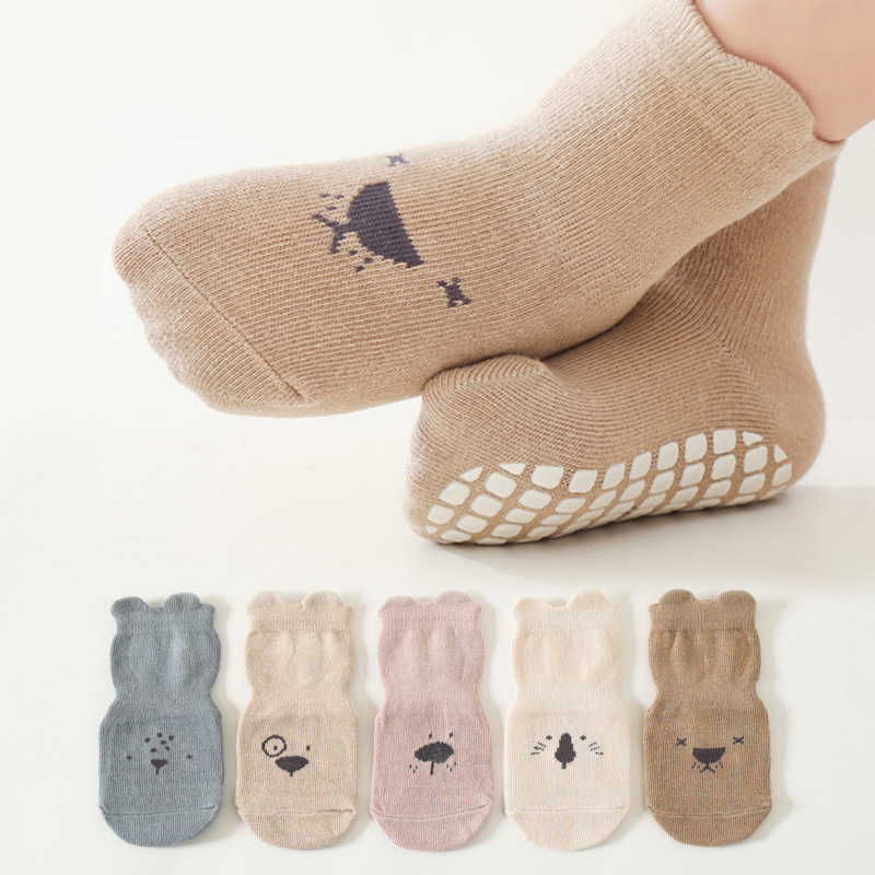 Anti Blister Sock - 3/5 Paar rutschfeste Bodensocken mit bezauberndem