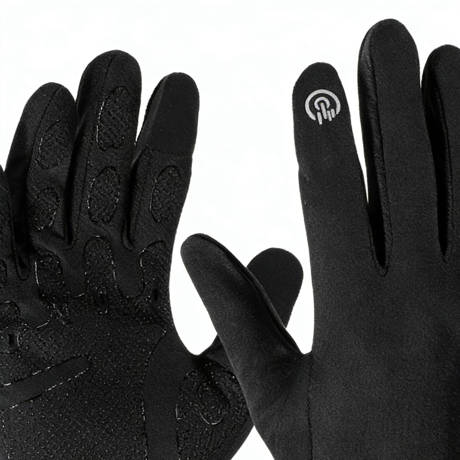 Running Gear For Cold Weather - Warme Fahrradhandschuhe, Vollfinger, kaltes Wetter, Outdoor-Ausrüstung,