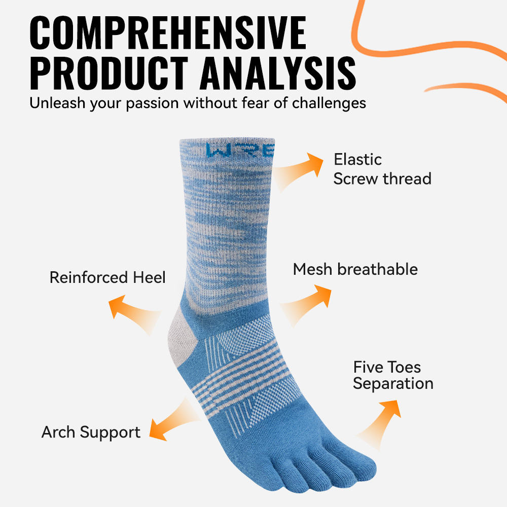 WRELS 1/2/3 Paar Zehensocken z – Anti Blister Sock Bewertung und Preis