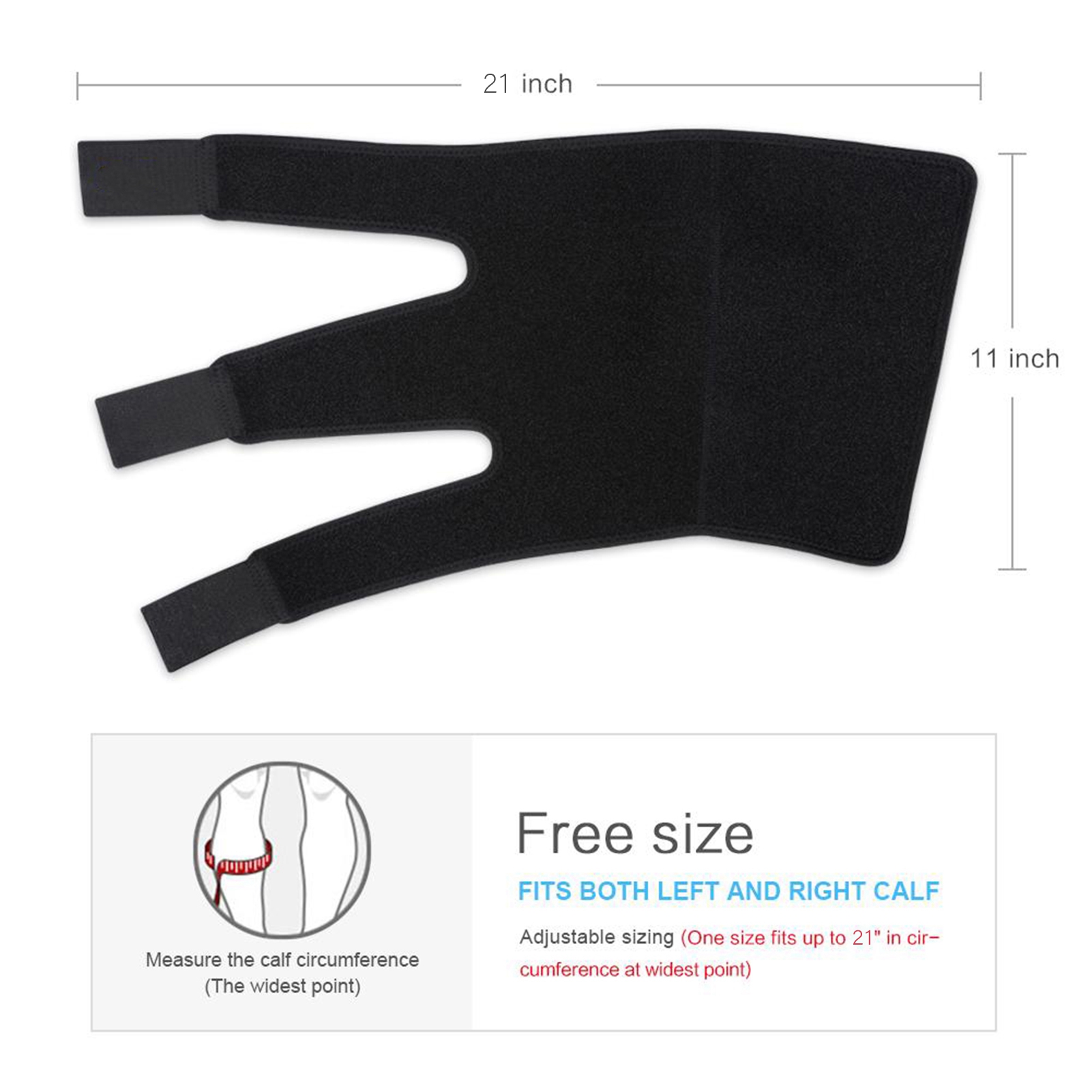 Verstellbare Wadenstütze, Wade – Compression Calf Sleeve Bewertung und Preis