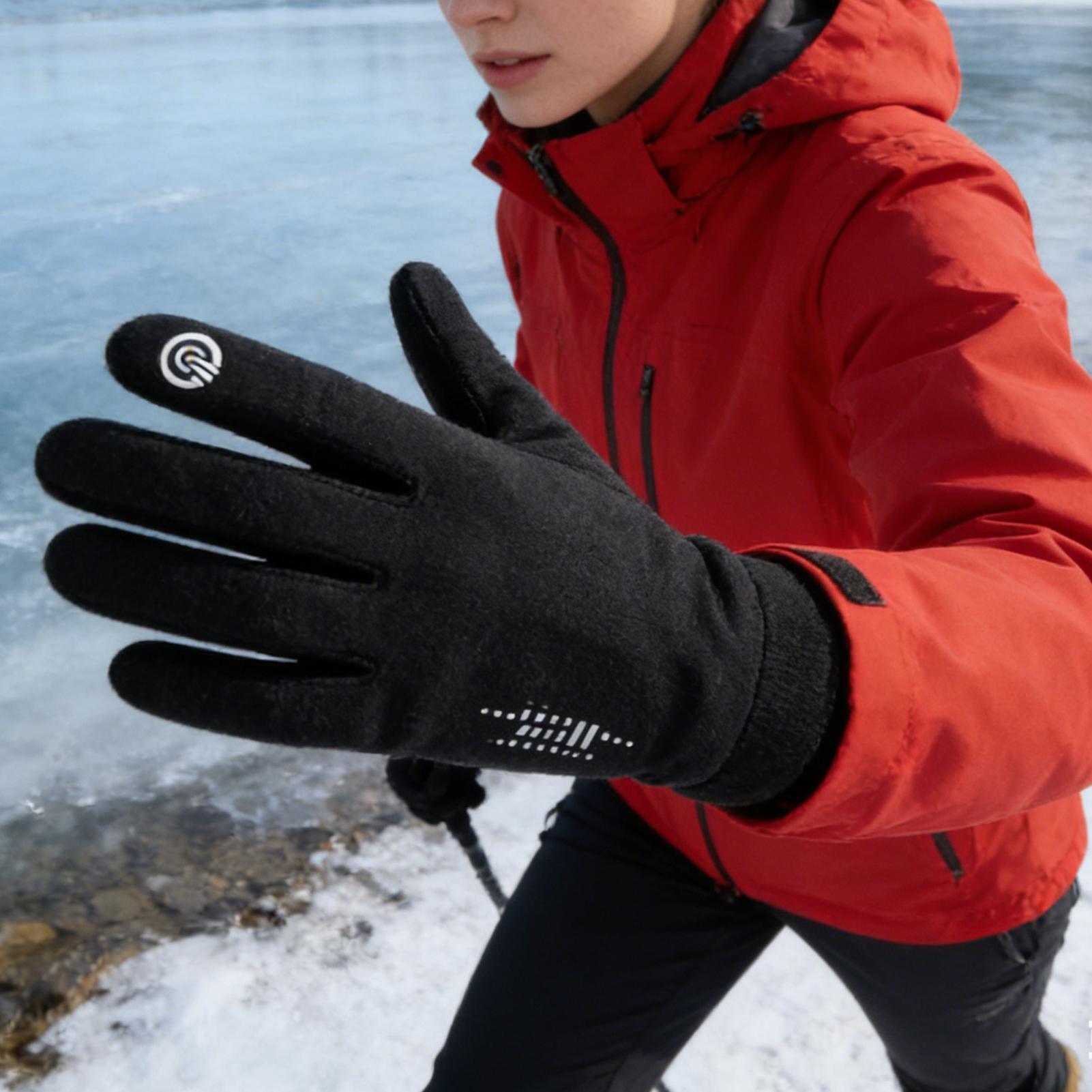 Vollfinger-Schneehandschuhe fü – Running Gear For Cold Weather Bewertung und Preis