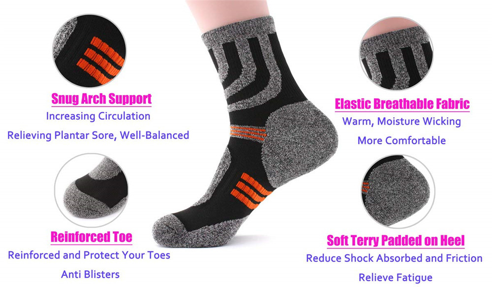 5 Paar Socken für Herren, Anti – Anti Blister Sock Bewertung und Preis